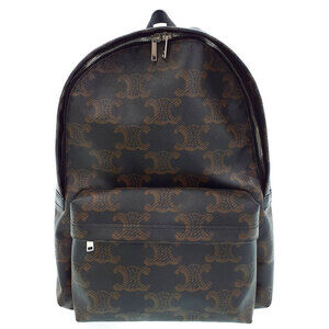 Celine Triomphe Canvas Backpack